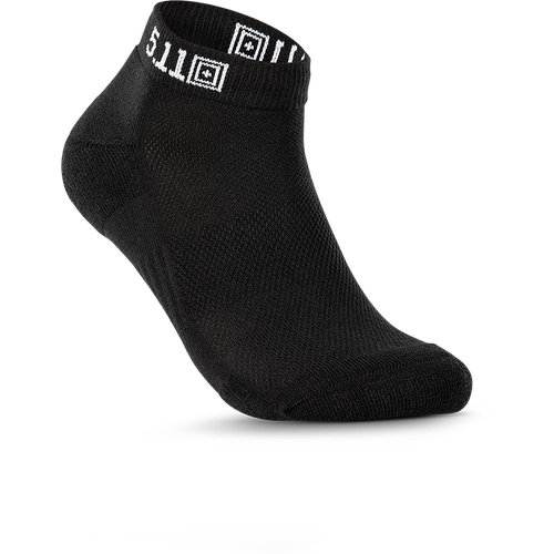 5.11 Tactical PT-R Basic Ankle Socks 6PK [Colour: Black] [Size: Small]