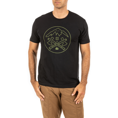 5.11 Tactical Crossed Axe Mountain Tee [Size: Small]