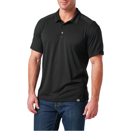 5.11 Tactical Paramount Crest Polo [Colour: Black] [Size: Small]