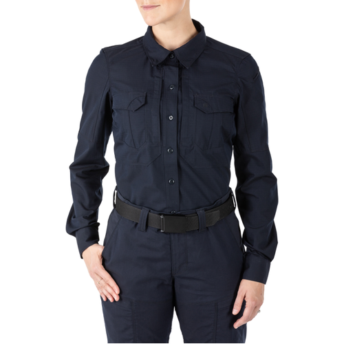 5.11 Tactical Women's Stryke Long Sleeve Shirt [Colour: Dark Navy] [Size: Small]