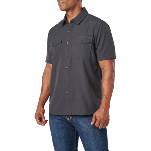 5.11 Tactical Marksman S/S Shirt [Colour: Volcanic] [Size: Small]