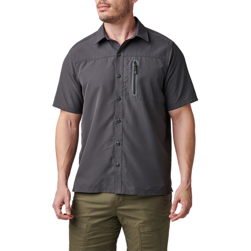 5.11 Tactical Marksman Utility S/S Shirt [Colour: Volcanic] [Size: Small]