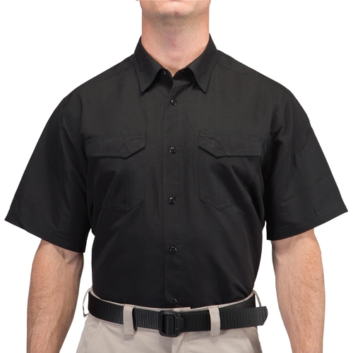 5.11 Fast-Tac Short Sleeve Shirt [Colour: Black] [Size: Medium]