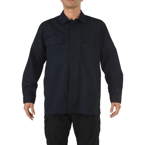 5.11 Tactical TDU Long Sleeve Shirt [Colour: Dark Navy] [Size: Medium]