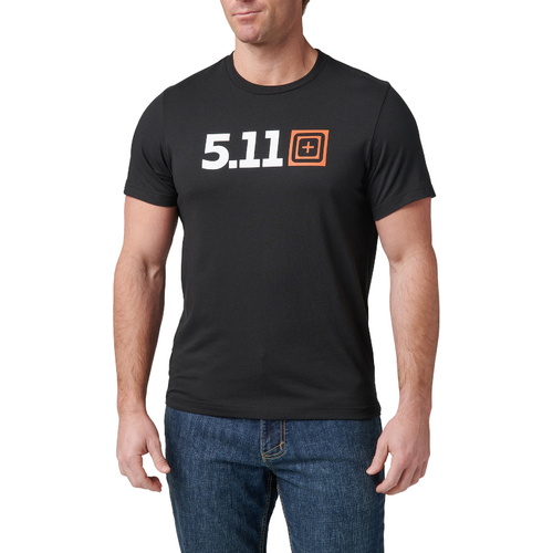 5.11 Tactical Scope S/S Tee [Colour: Black] [Size: Small]