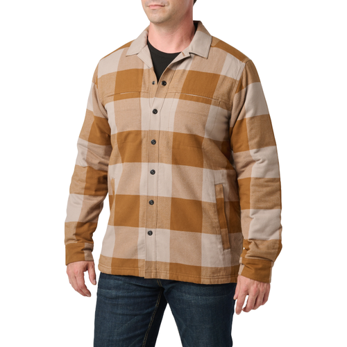 5.11 Tactical Seth Shirt Jacket [Size: Small] [Colour: Pecan Check]