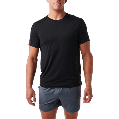 5.11 Tactical No Mercy PT-R S/S Top [Colour: Black] [Size: Small]