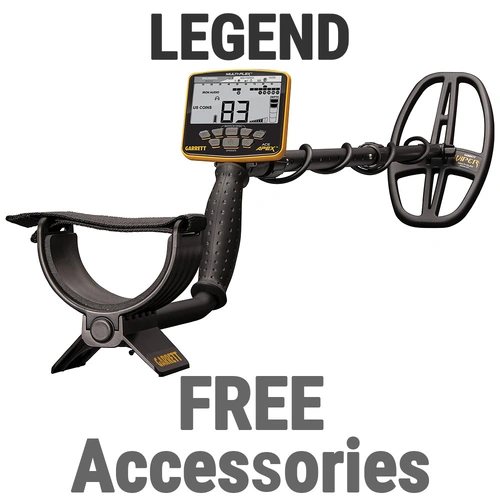 Garrett ACE APEX Metal Detector (Treasure Hunter Legend Pack)