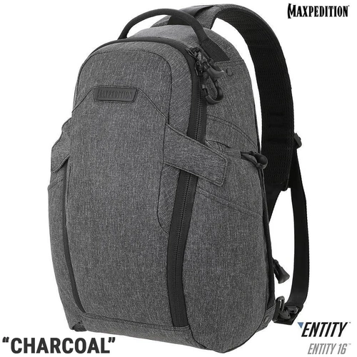 Maxpedition Entity 16 CCW-Enabled EDC Sling Pack 16L - Charcoal