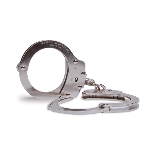 Peerless Model 700C Chain Link Handcuff Nickel Finish