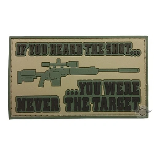 5ive Star Gear PVC Morale Patch Heard The Shot