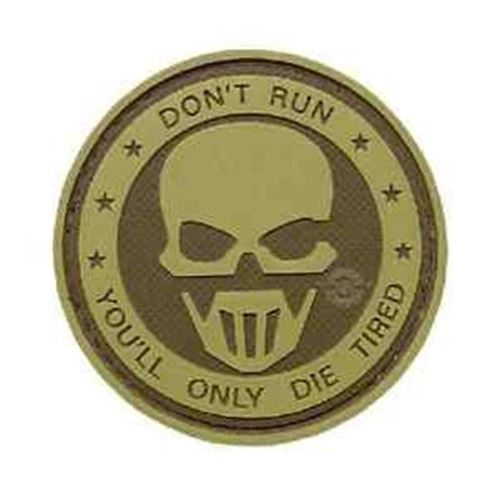 5ive Star Gear PVC Morale Patch Dont Run Ghost