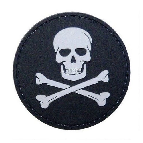 5ive Star Gear PVC Morale Patch Jolly Roger