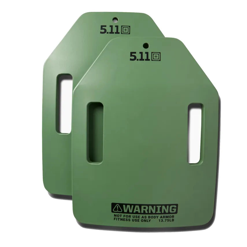 5.11 Tactical 13.75 lb Weight Plate Pair - Desert Sage