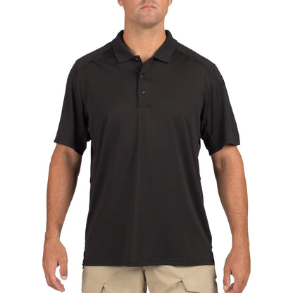 5.11 Helios Short Sleeve Polo Black Small Outdoor Tactical Australia