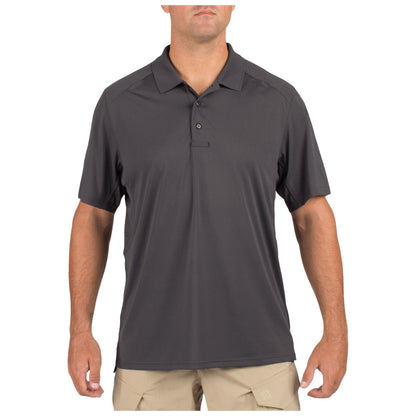 5.11 Helios Short Sleeve Polo Charcoal Small Outdoor Tactical Australia