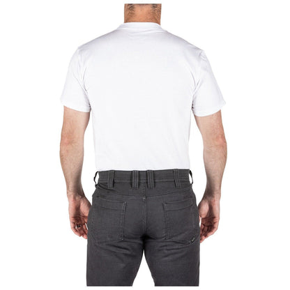 5.11 Men's Utili-T Crew Tees Pack of 3 White Outdoor Tactical Australia