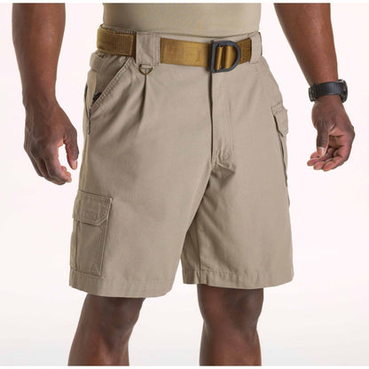 5.11 Tactical 9" Cotton Canvas Short Khaki 28 Outdoor Tactical Australia