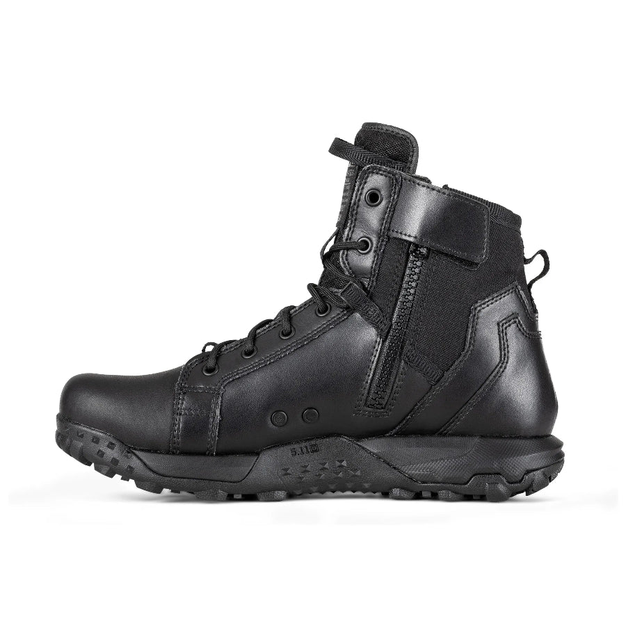 5.11 Tactical A/T 6" Side Zip Boot Black Regular