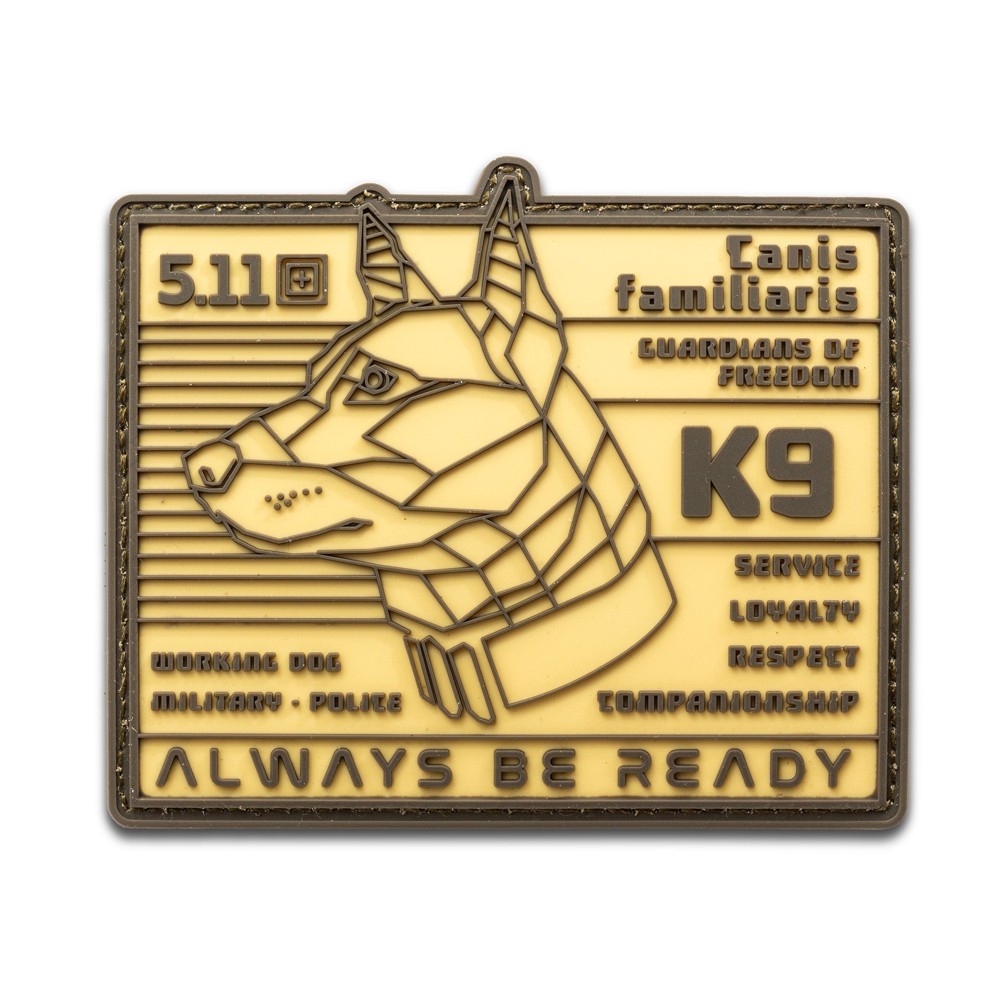 5.11 Tactical Canis Familiaris Patch Accessories 5.11 Tactical Tactical Gear Supplier Tactical Distributors Australia