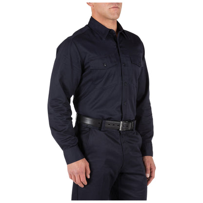 5.11 Tactical Company Long Sleeve Shirt Fire Navy Outdoor Tactical Australia