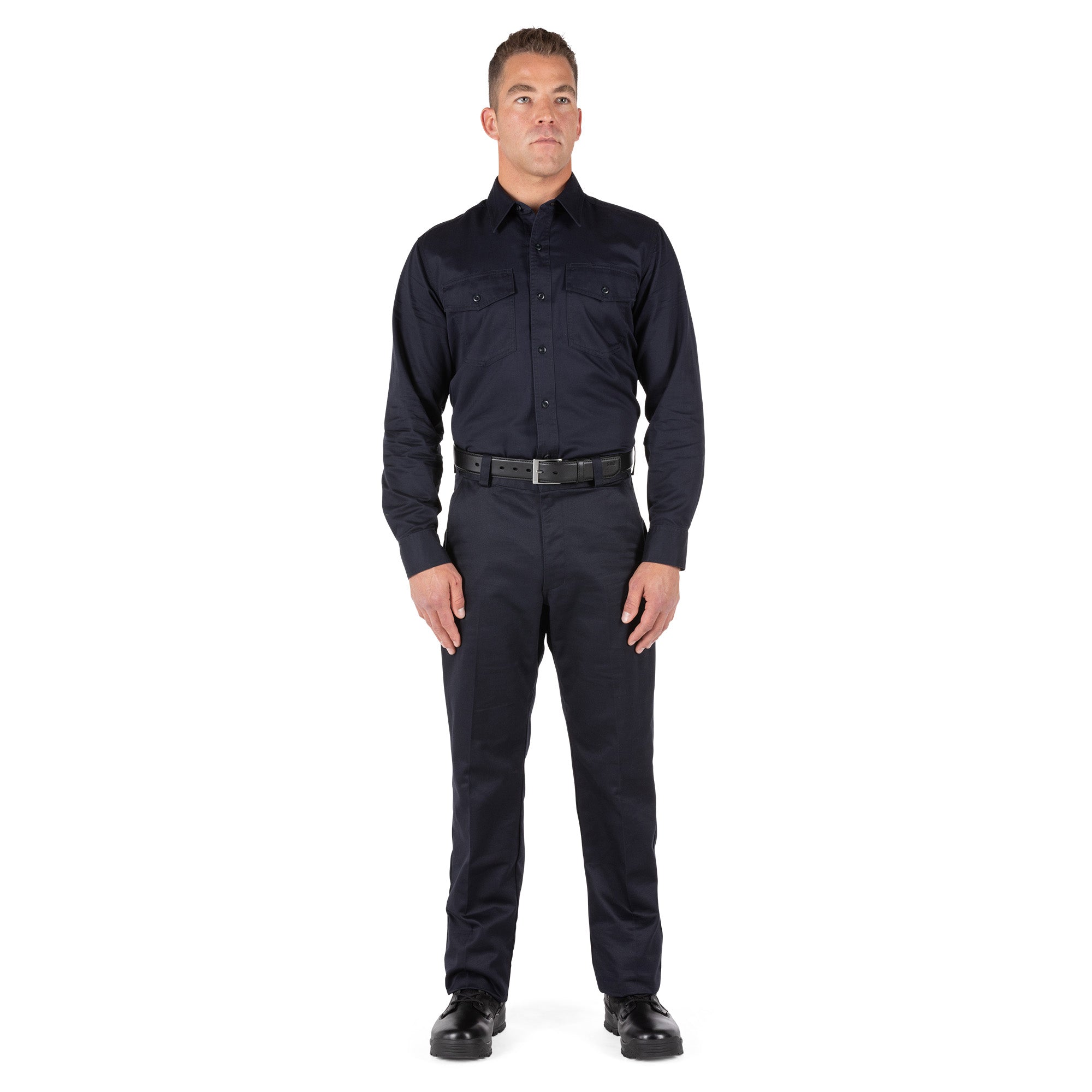 5.11 Tactical Company Long Sleeve Shirt Fire Navy Outdoor Tactical Australia