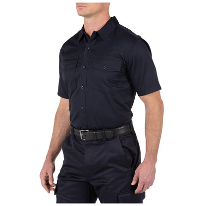 5.11 Tactical Company Short Sleeve Shirt Fire Navy Outdoor Tactical Australia