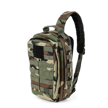 5.11 Tactical RUSH MOAB 8 Woodland Sling Pack 13L Outdoor Tactical Australia