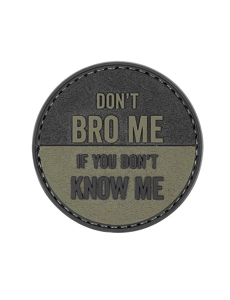 5ive Star Gear PVC Don't Bro Me Morale Patch