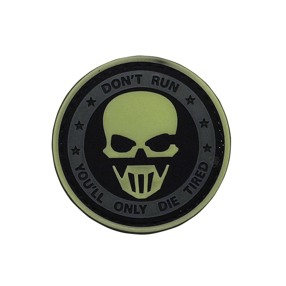 5ive Star Gear PVC  Glow - Don't Run Ghost Morale Patch