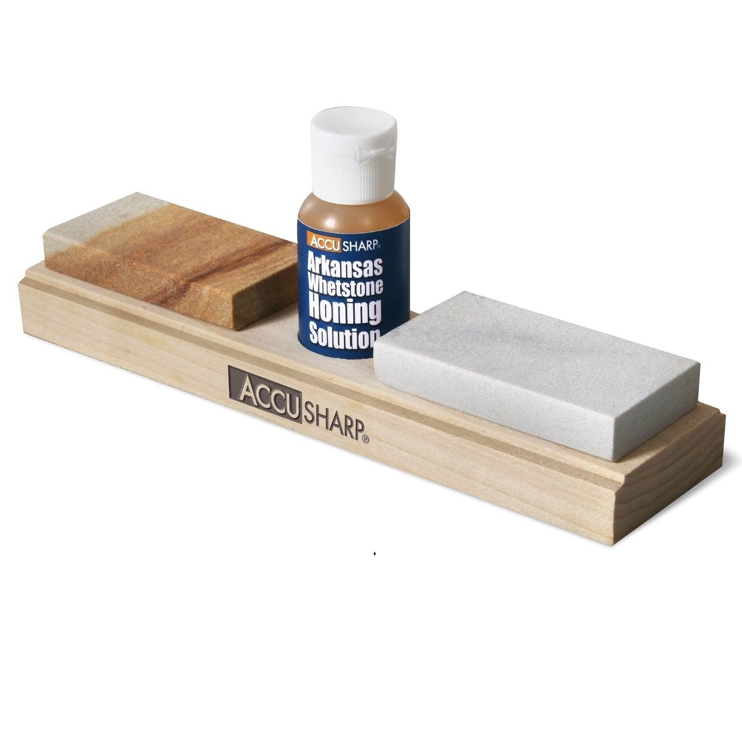 AccuSharp Arkansas Whetstone Combo Knife Sharpening Kit Outdoor Tactical Australia
