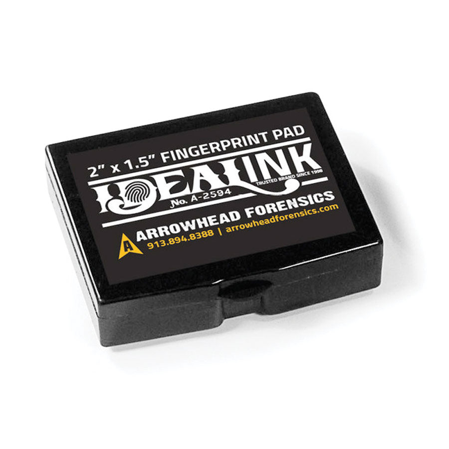 Arrowhead Forensics IdealInk Fingerprint Ink Pads IdealInk Fingerprint Pad - 2" x 1.5" (1200 Prints) Outdoor Tactical Australia