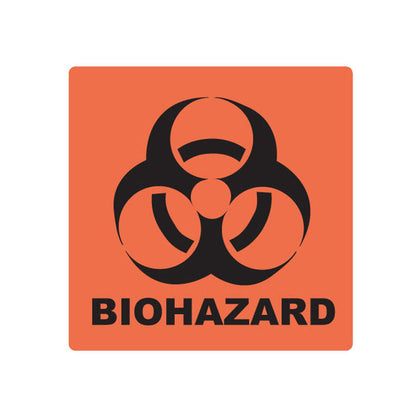 Arrowhead Forensics SureSeal Biohazard Labels on Rolls 1.5" x 1.5" - 250/roll Outdoor Tactical Australia