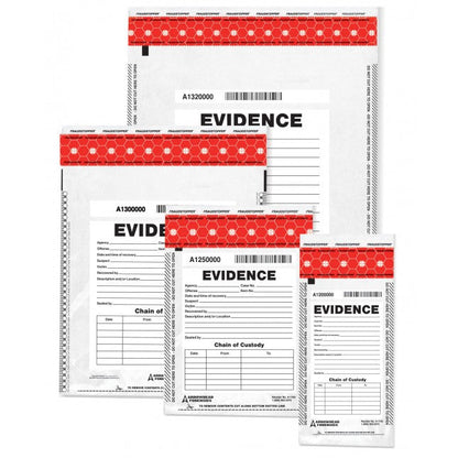 Arrowhead Forensics SureSeal Tamper Indicating Evidence Bags Outdoor Tactical Australia