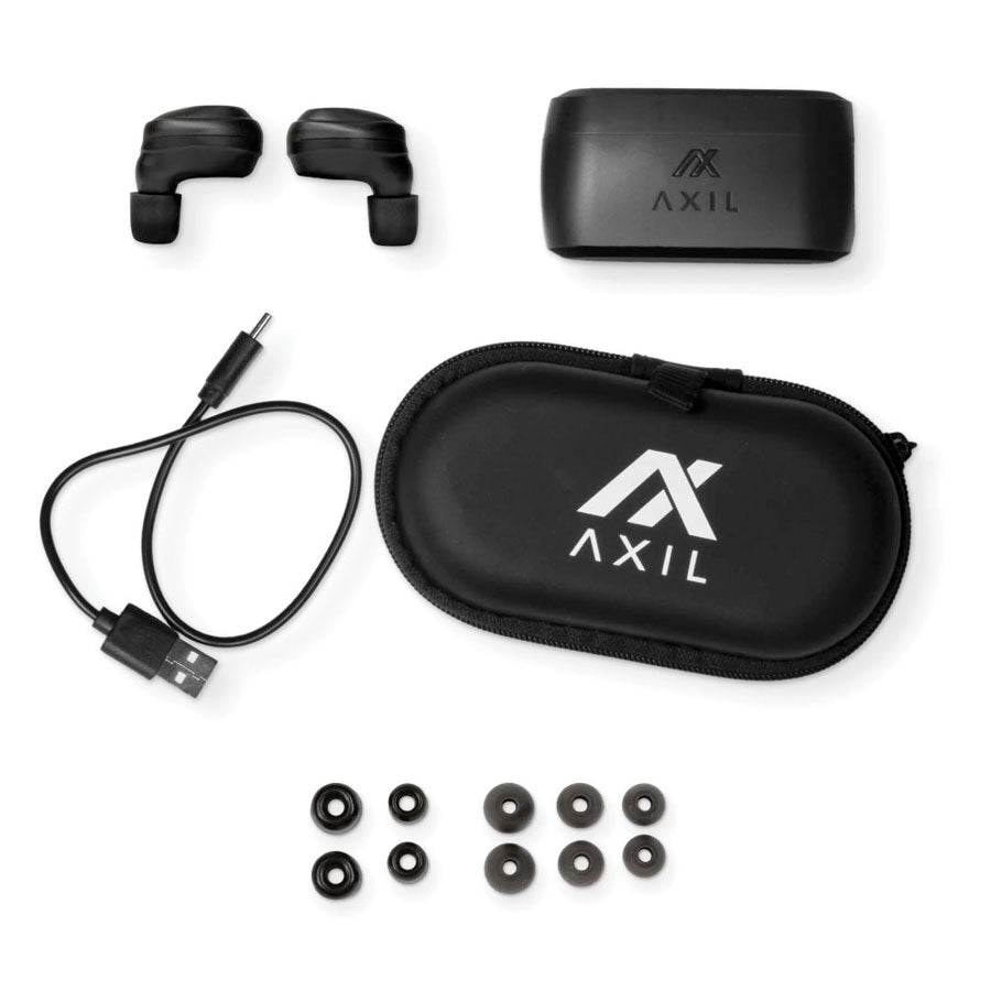 Axil XCOR Tactical Hearing Protection Earbuds with Touch Control and Bluetooth Outdoor Tactical Australia