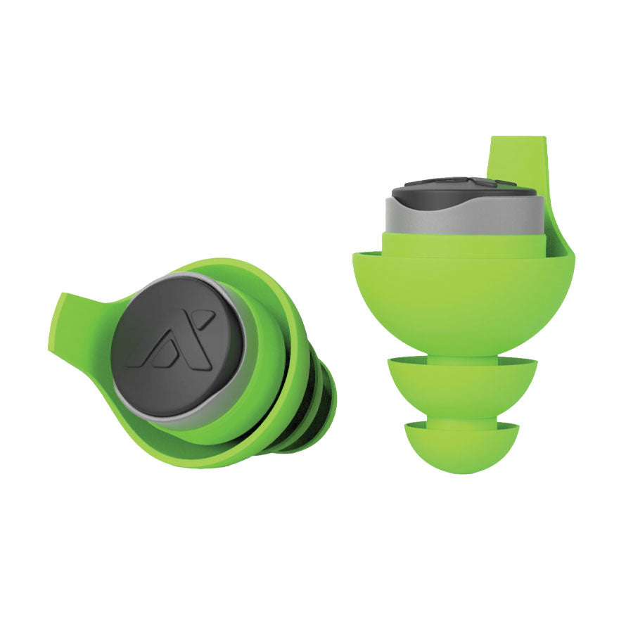 Axil XP Defender Earplugs Green Outdoor Tactical Australia
