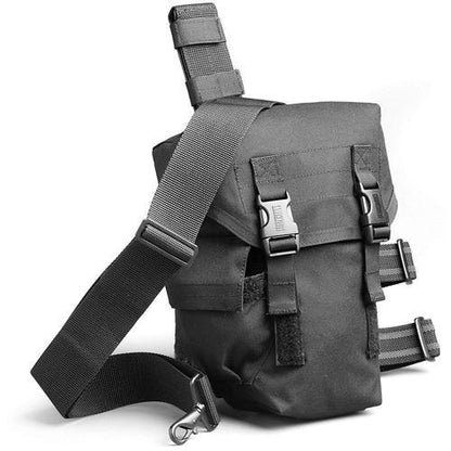 Blackhawk Omega Elite Drop Leg Gas Mask Pouch Outdoor Tactical Australia