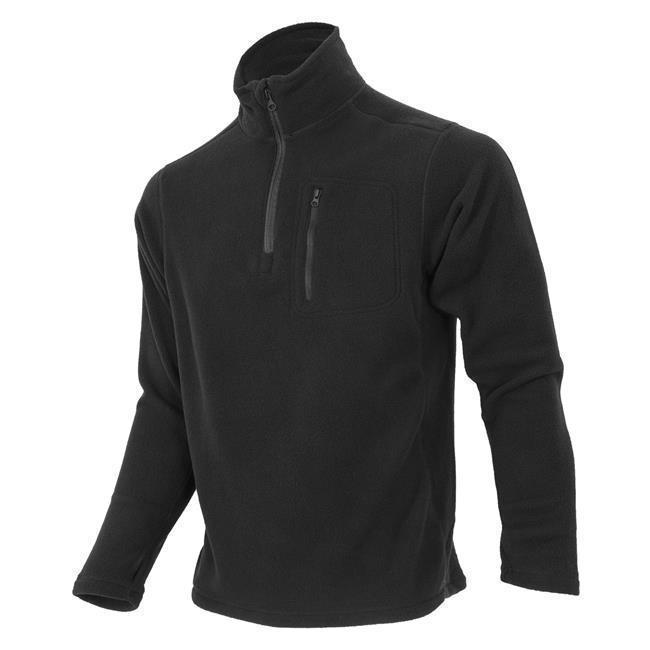 Condor 1/4 Zip Fleece Pullover Black Small Outdoor Tactical Australia