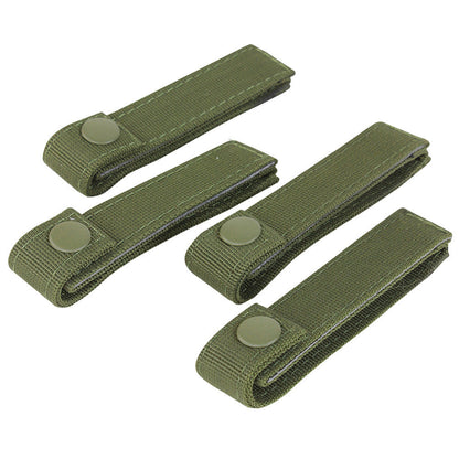 Condor 4 Inches MOD Straps - 4pcs/Pack Olive Drab Outdoor Tactical Australia