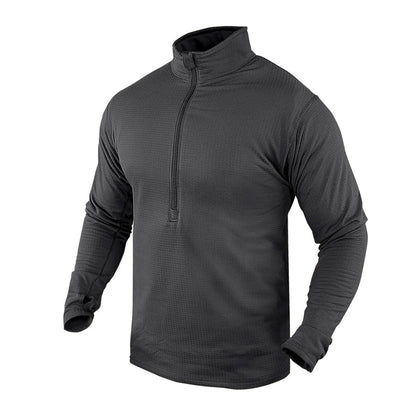 Condor Base II Zip Pullover Black Small Outdoor Tactical Australia
