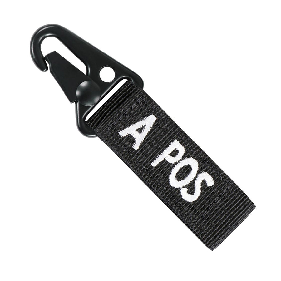 Condor Blood Type Key Chain Black A Positive Outdoor Tactical Australia