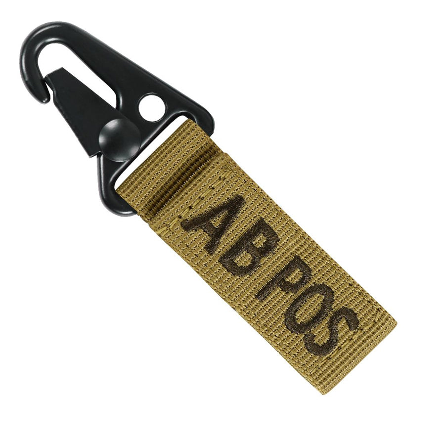 Condor Blood Type Key Chain Coyote Brown AB Positive Outdoor Tactical Australia