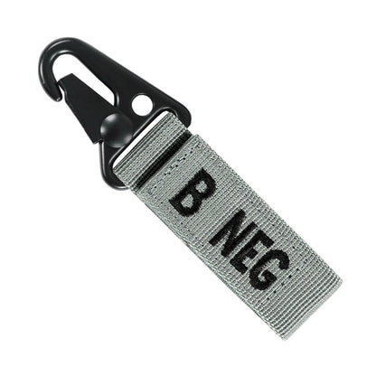 Condor Blood Type Key Chain Foliage B Negative Outdoor Tactical Australia
