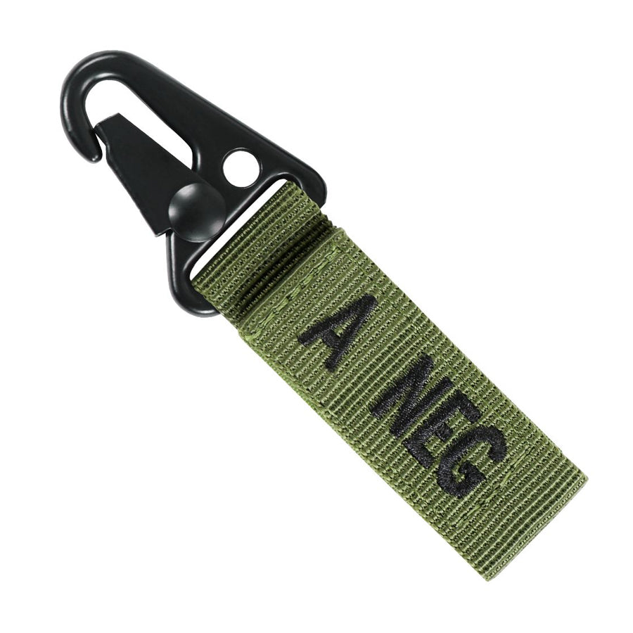 Condor Blood Type Key Chain Olive Drab A Negative Outdoor Tactical Australia