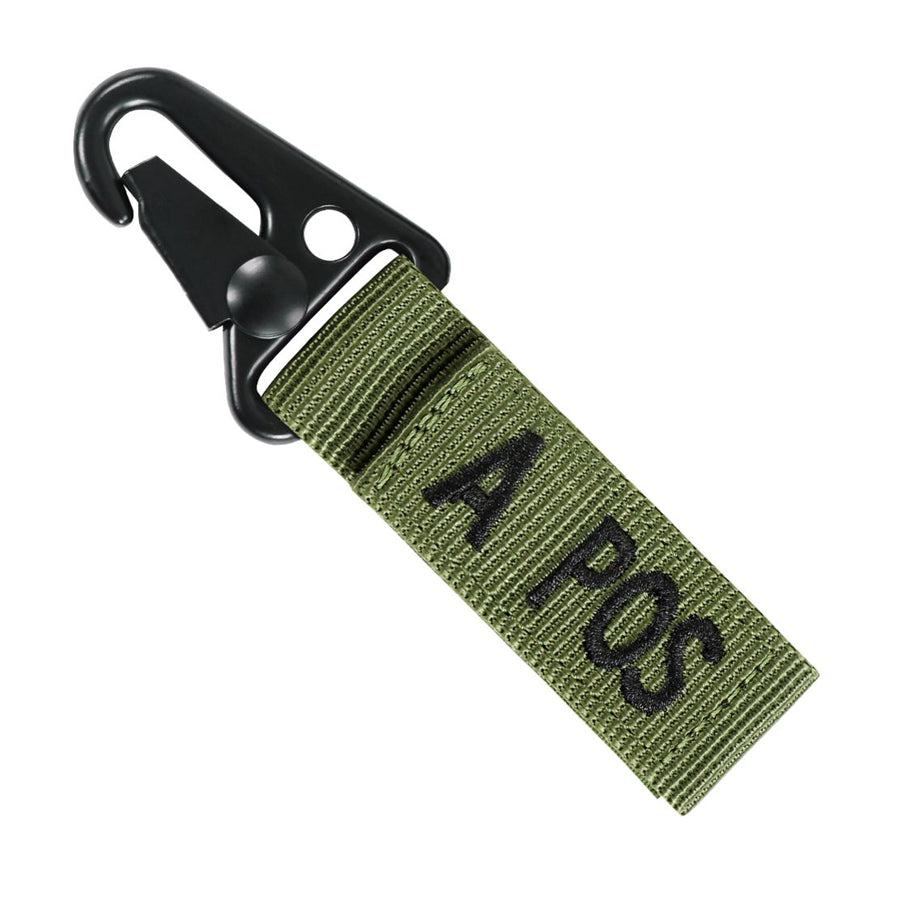 Condor Blood Type Key Chain Olive Drab A Positive Outdoor Tactical Australia