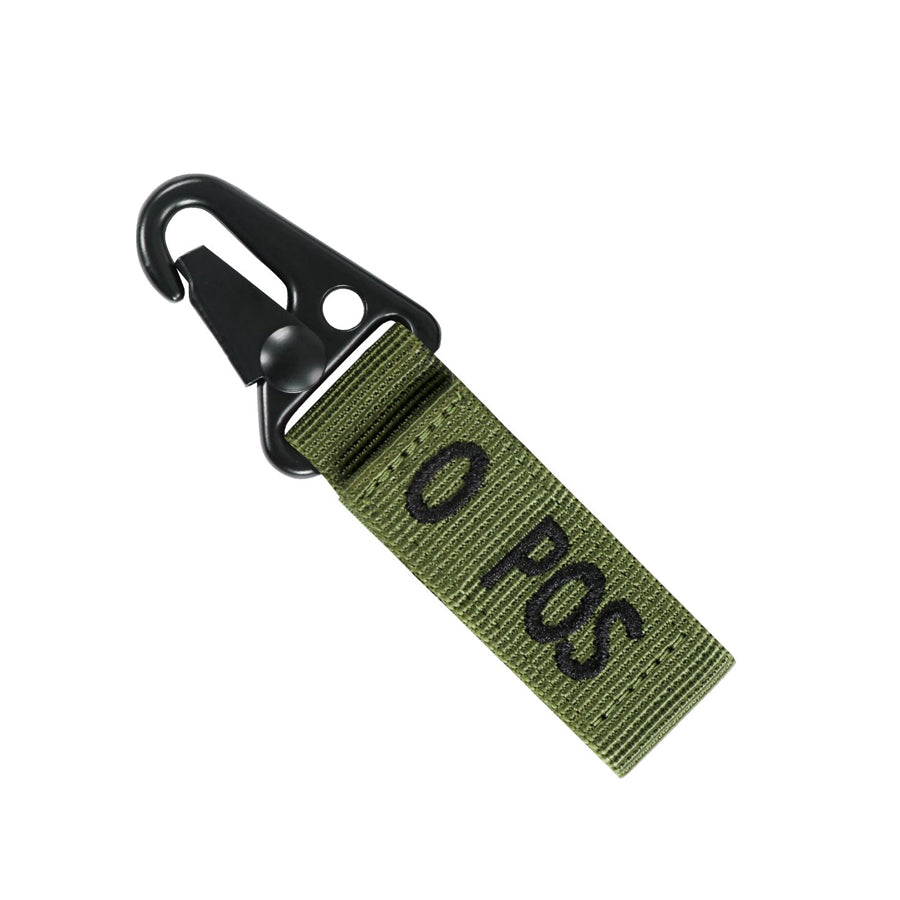 Condor Blood Type Key Chain Olive Drab O Positive Outdoor Tactical Australia