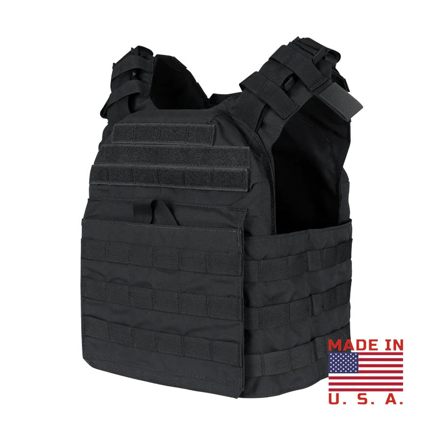 Condor Cyclone Plate Carrier Black Outdoor Tactical Australia