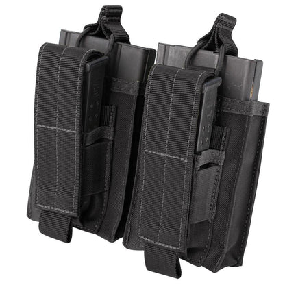 Condor Double Kangaroo M14 Mag Pouch Black Outdoor Tactical Australia