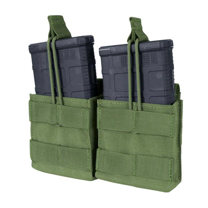 Condor Double M14 Open-Top Mag Pouch Olive Drab Outdoor Tactical Australia