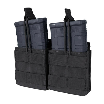 Condor Double M14 Open-Top Mag Pouch Black Outdoor Tactical Australia
